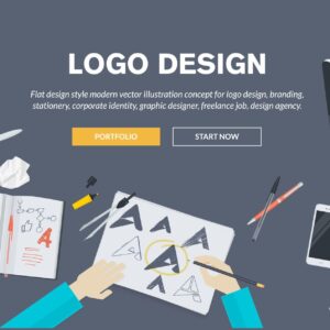 easy logo design development for small businesses